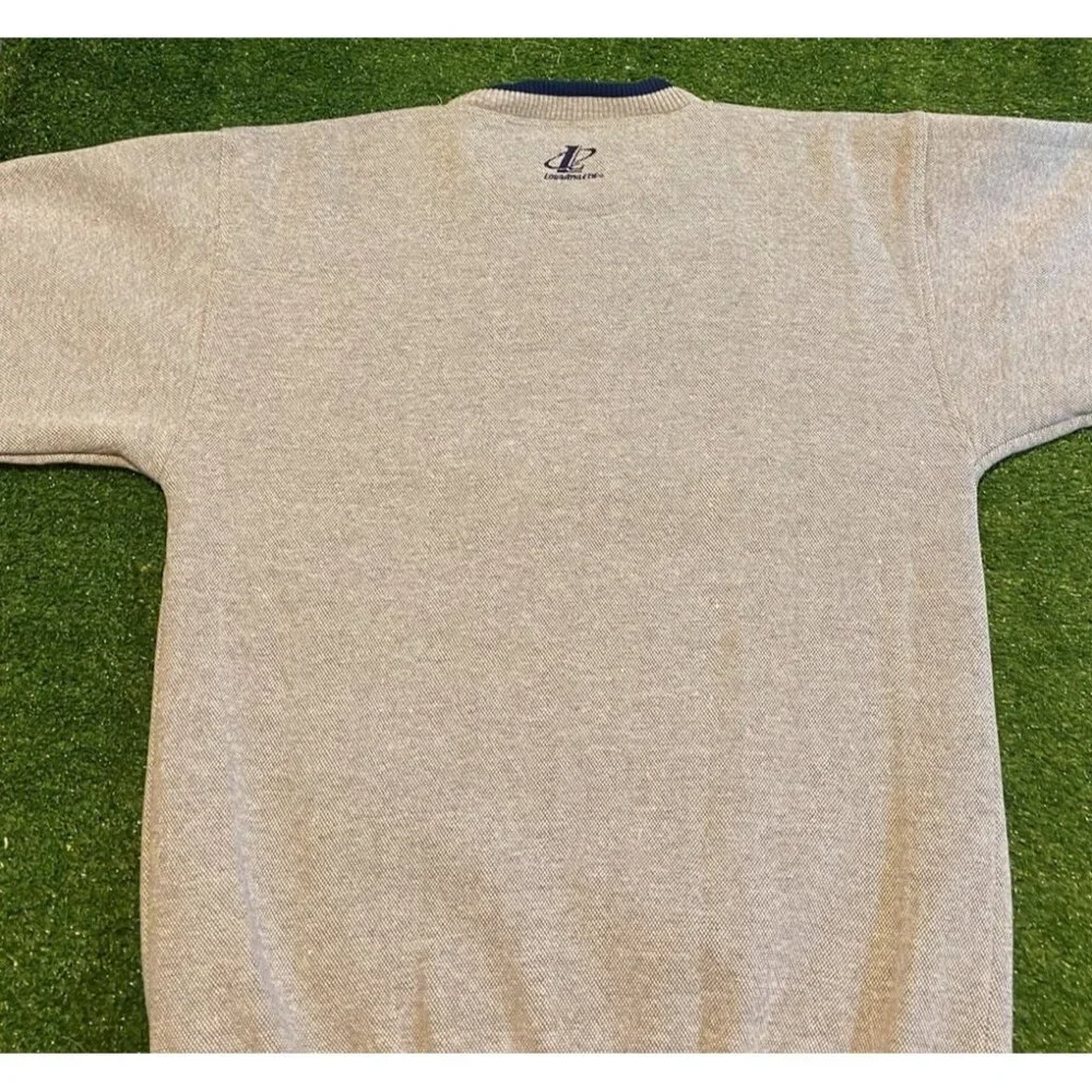 Michigan Wolverines sweatshirt mens medium gray vintage logo athletic 1990s 39 - Picture 8 of 12